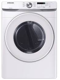 Photo 1 of Samsung 7.5-cu ft Stackable Electric Dryer (White)
