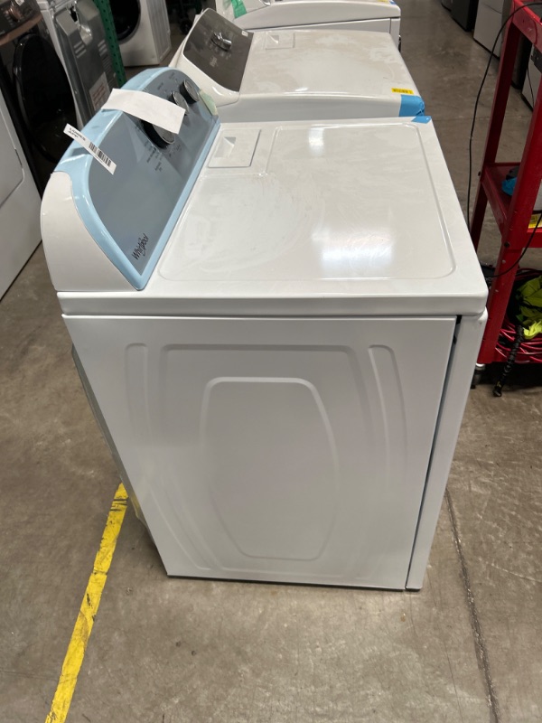 Photo 4 of *** MISSING PARTS***Whirlpool 7-cu ft Electric Dryer (White)
