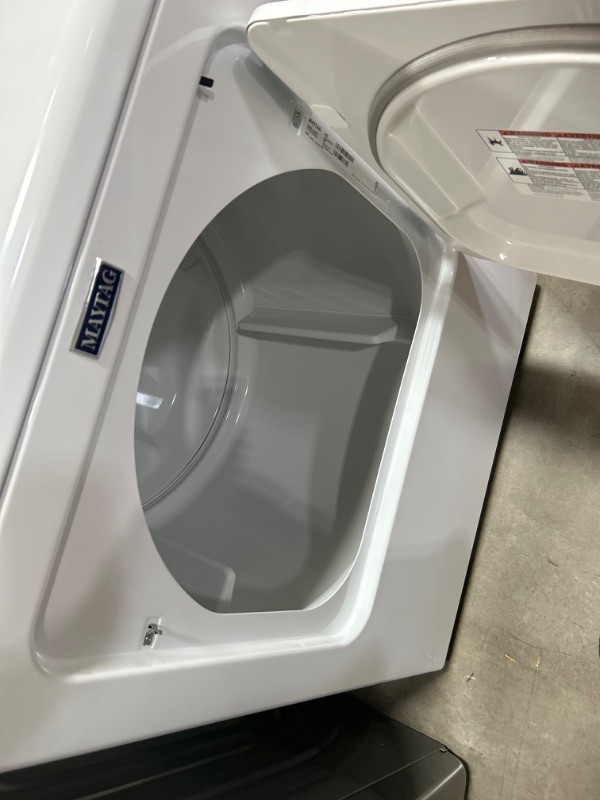 Photo 6 of **NON-REFUNDABLE, PARTS ONLY** Maytag 7-cu ft Vented Electric Dryer (White)
[READ NOTES]
