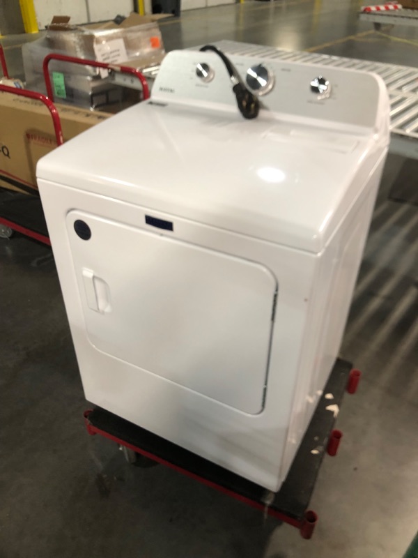 Photo 9 of **NON-REFUNDABLE, PARTS ONLY** Maytag 7-cu ft Vented Electric Dryer (White)
[READ NOTES]
