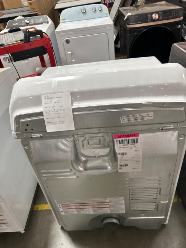 Photo 3 of **NON-REFUNDABLE, PARTS ONLY** Maytag 7-cu ft Vented Electric Dryer (White)
[READ NOTES]
