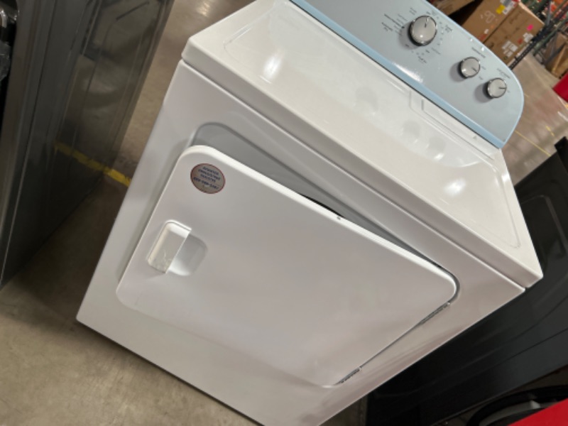 Photo 1 of (UNFUNCTIONAL FOR PARTS) Whirlpool 7-cu ft Electric Dryer (White)
