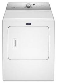 Photo 1 of Maytag 7-cu ft Electric Dryer (White)
