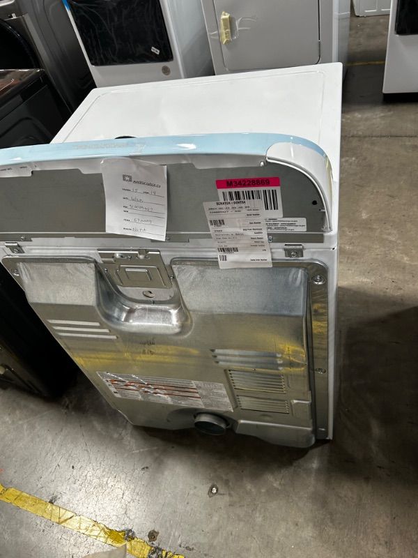 Photo 1 of Whirlpool 7-cu ft Electric Dryer (White)
