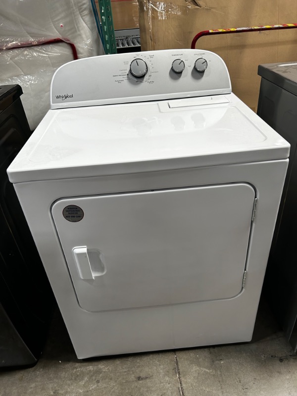 Photo 5 of Whirlpool 7-cu ft Electric Dryer (White)
