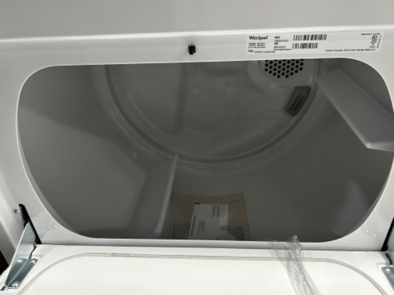 Photo 5 of Whirlpool 7-cu ft Electric Dryer (White)
