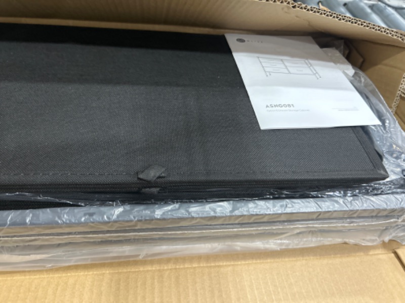 Photo 1 of WLIVE Dresser for Bedroom with 5 Drawers, Wide Bedroom Dresser with Drawer Organizers, Chest of Drawers, Fabric Dresser for Living Room, Closet, Hallway, Rustic Brown Wood Grain Print