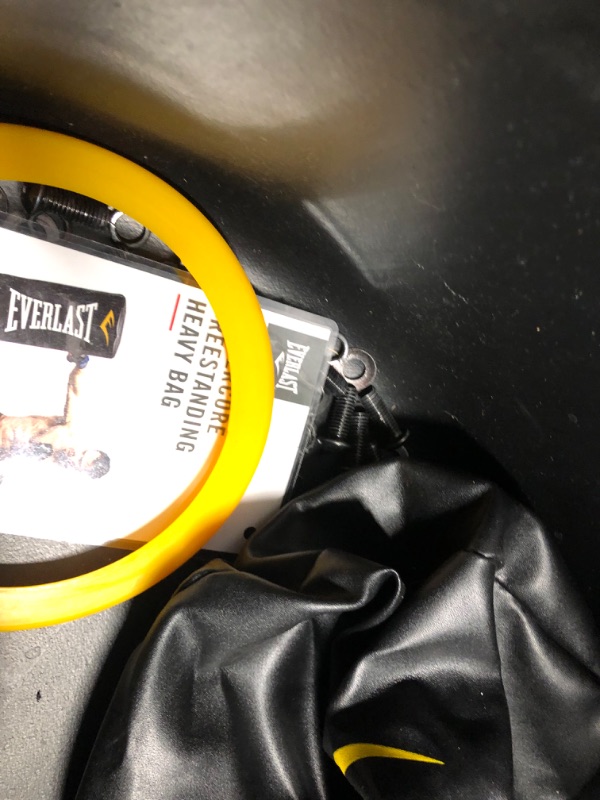 Photo 6 of ***USED - MAJOR DAMAGE - SEE COMMENTS***
Everlast Free Standing Heavy Bag, Black, ?22"W x 54"H