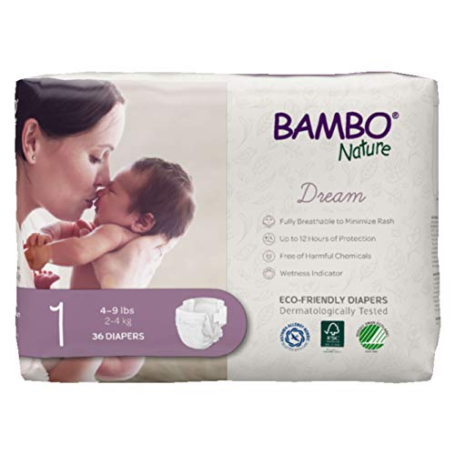 Photo 1 of Bambo Nature Premium Baby Diapers (SIZES 0 TO 6 AVAILABLE), Size 1, 36 Count Size 1 36