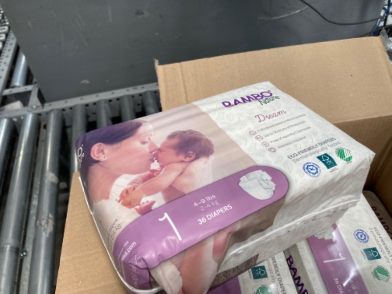 Photo 2 of Bambo Nature Premium Baby Diapers (SIZES 0 TO 6 AVAILABLE), Size 1, 36 Count Size 1 36