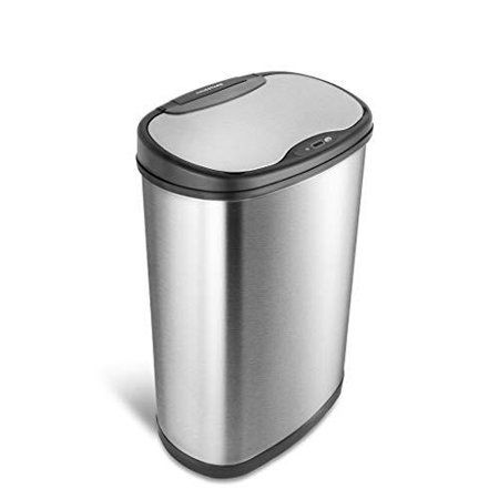 Photo 1 of ***USED AND DIRTY - MOTION SENSING FUNCTION DOESN'T WORK***
Nine Stars 13.2-gal Stainless Steel Motion Sensor Trash Can
