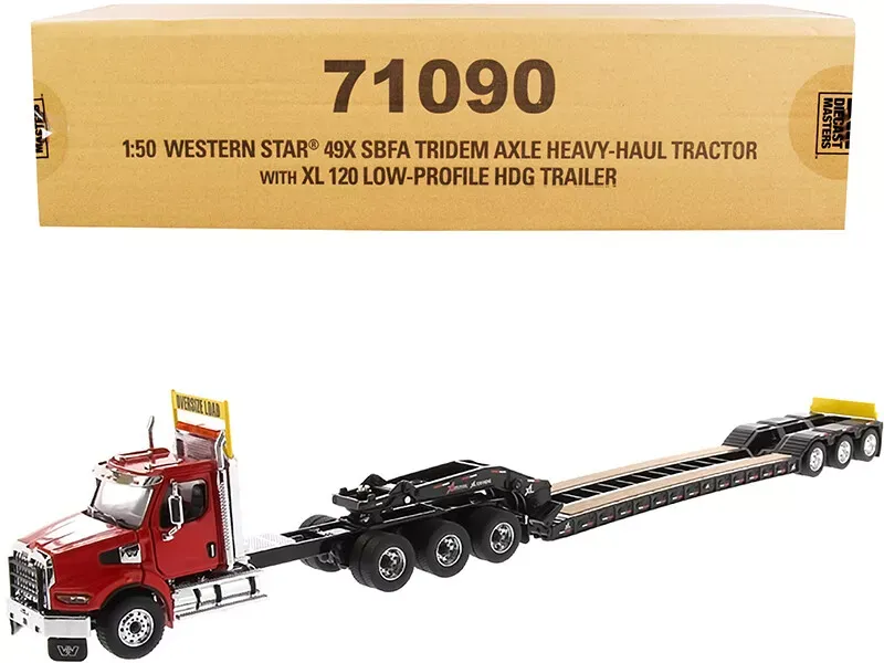 Photo 1 of (READ FULL POST) Western Star 49X SBFA Tridem Axle Heavy-Haul Tractor with XL 120 Low-Profile HDG
