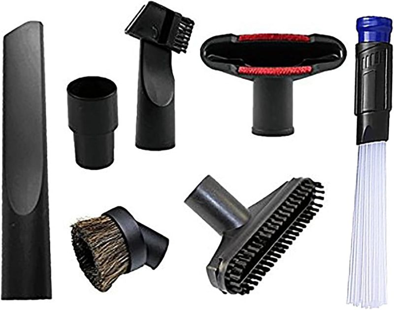 Photo 1 of 1 1/4 inch Vacuum Attachments Brushes Kit 1-1/4 inch 1-3/8 inch Vacuum Cleaner Accessories for 32mm and 35mm Standard Hose