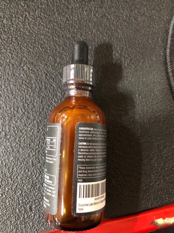Photo 1 of BB: 05/2025
Liquid Marine Collagen Peptides with 10mg Hyaluronic Acid Supplement - 1,000mg Hydrolyzed Collagen Drops for Skin, Hair, Joints Support - Liquid Collagen For Women And Men - 30-Day Collagen Drink