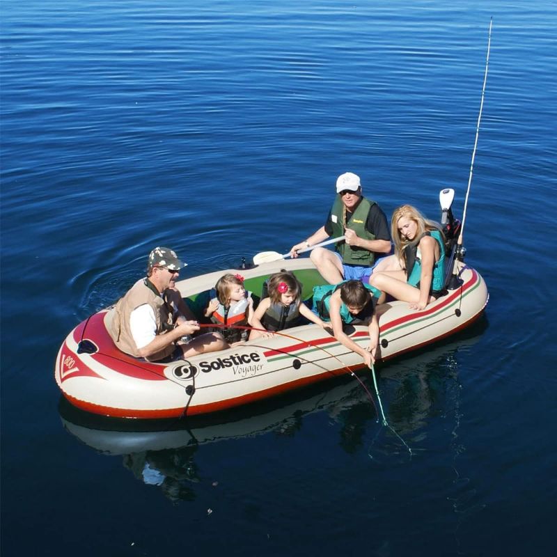 Photo 1 of **UNABLE TO INFLATE AND CHECK FOR DAMAGE**
Solstice Voyager Inflatable Boat - 6-Person
