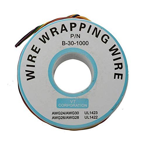 Photo 1 of 
Generic 1X(P/N B-30-1000 200M 30AWG 8-Wire Colored Insulation Test Wrapping Cable F8B8)