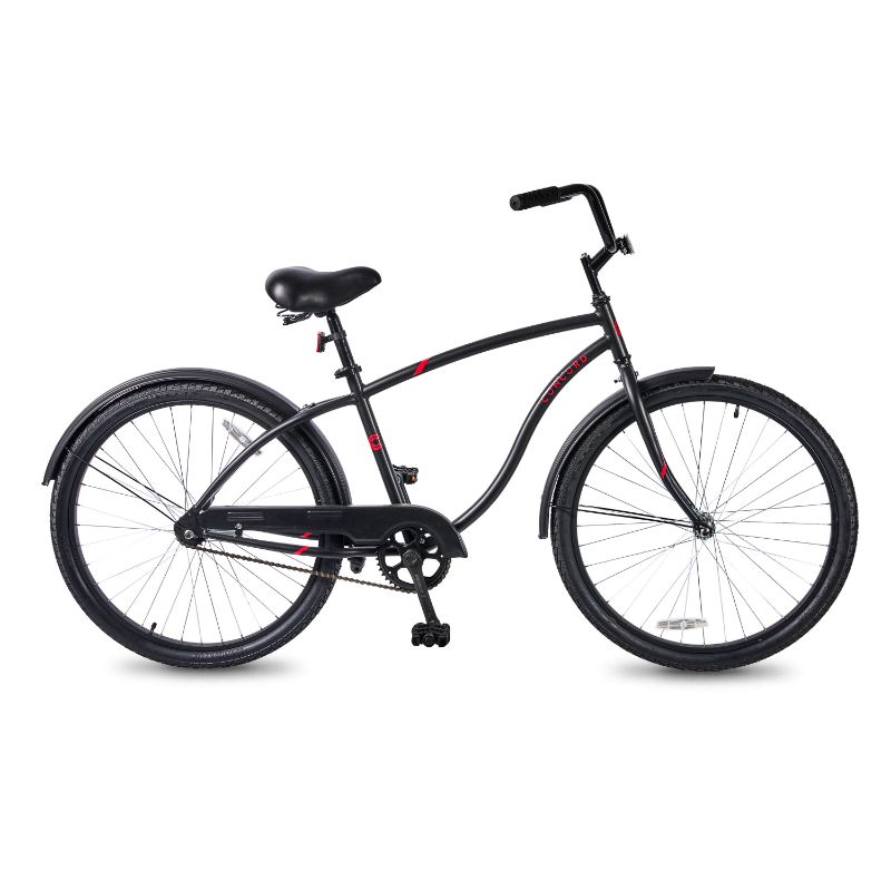 Photo 1 of (READ FULL POST) Concord 26” Pacifica Men’s Cruiser Bike, Matte Black, Adult
