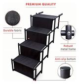 Photo 1 of ***PHOTO FOR REFERENCE*** Black folding pet stairs metal 