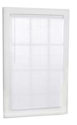 Photo 1 of 100+ bought last week
LEVOLOR Trim+Go 2-in Slat Width 34-in x 64-in Cordless White Faux Wood Room Darkening Horizontal Blinds