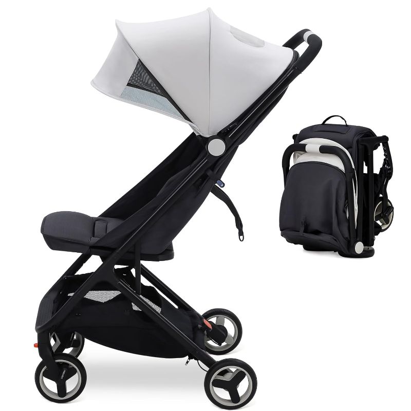 Photo 1 of ***USED - NO PACKAGING - SEE PICTURES***
GAOMON Lightweight Stroller, Compact One-Hand Fold Travel Stroller for Airplane Friendly, Reclining Seat and Canopy