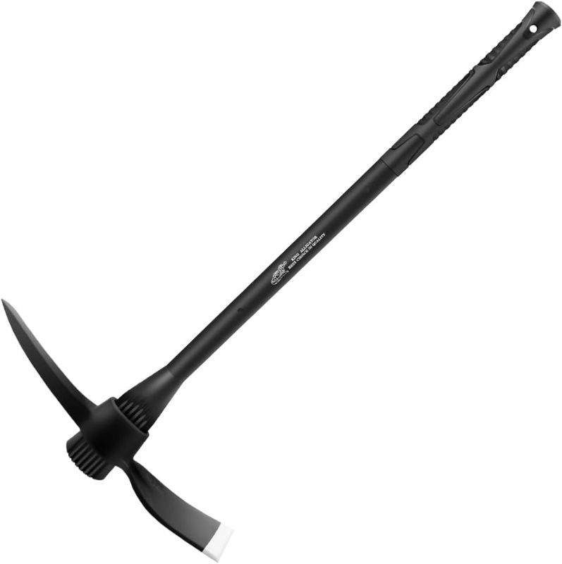 Photo 1 of 
glorousamc Forged Adze Pick, Weeding Mattock Hoe Pick Mattock with Fiberglass Handle, Garden Pick, Great for Loosening Soil, Archaeological Projects...
Size:5LB-with 36" Fiberglass Handle