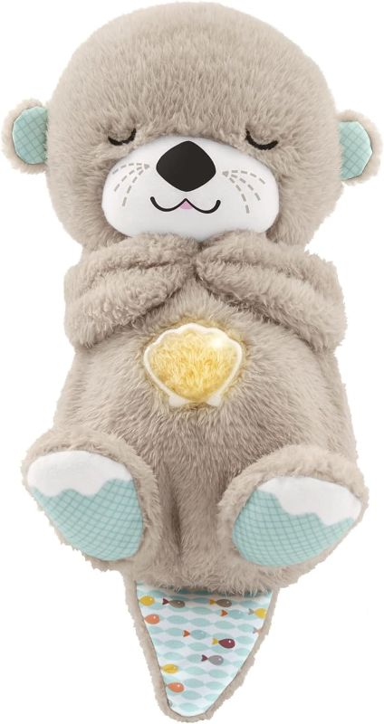 Photo 1 of 
Fisher-Price Baby Toy Soothe 'n Snuggle Otter Portable Plush Sound Machine with Music Lights & Breathing Motion for Newborns 0+ Months
Style:Otter