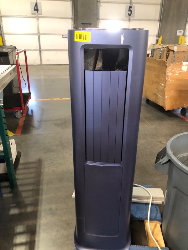 Photo 1 of 9,000 BTU (DOE) Portable Air Conditioner Cools 900 sq. ft. with Dehumidifier, Heater and Remote, IPX0 Waterproof Cooler
