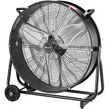 Photo 1 of **(PARTS ONLY/ NON FUNCTIONAL/ NO RETURNS OR REFUNDS) **
Utilitech 24-in 2-Speed Indoor Black Industrial Fan
