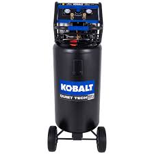 Photo 1 of ***SEE NOTES*** 
Kobalt QUIET TECH 26-Gallon Portable Electric 150 PSI Vertical Quiet Air Compressor
