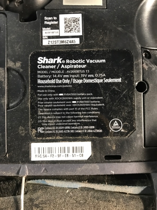 Photo 9 of (READ FULL POST) Shark Matrix Plus 2in1 Robot Vacuum & Mop with Sonic Mopping, Matrix Clean, Home Mapping, HEPA Bagless Self Empty Base, CleanEdge, for Pet Hair, Wifi, Black/Gold (AV2610WA)
