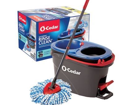 Photo 1 of (READ FULL POST) O-Cedar RinseClean Spin Mop With Bucket