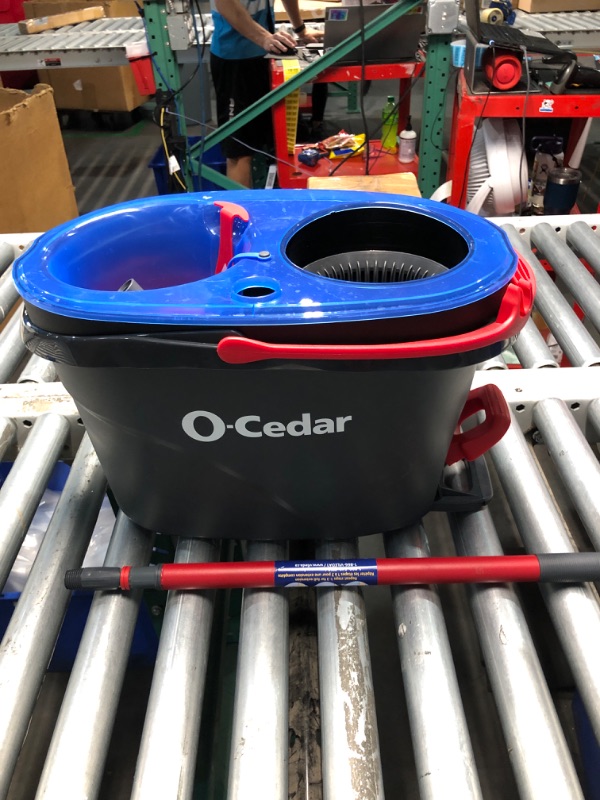 Photo 2 of (READ FULL POST) O-Cedar RinseClean Spin Mop With Bucket