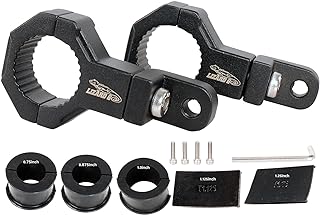 Photo 2 of 0.75 to 1.25" Bar Clamps Heavy Duty for UTV/ATV/Snowmobile/Motorcycle/Scooter Handlebar Mount(2Pack)