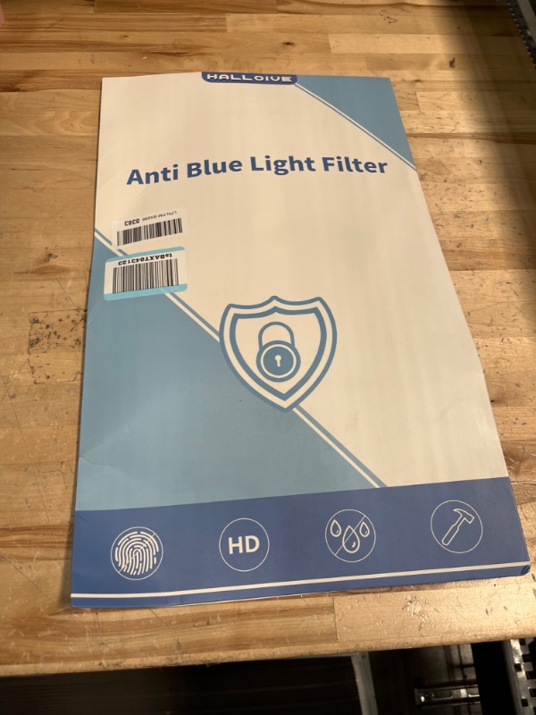 Photo 1 of [2-Pack] 22 Inch Computer Screen Protector Blue Light and Anti Glare Filter, Eye Protection Computer Blue Light Blocking Screen for 22" with 16:9 Aspect Ratio Widescreen Computer Monitor 2pack 22 Inch (Diagonal) - 16:10 Aspect Ratio