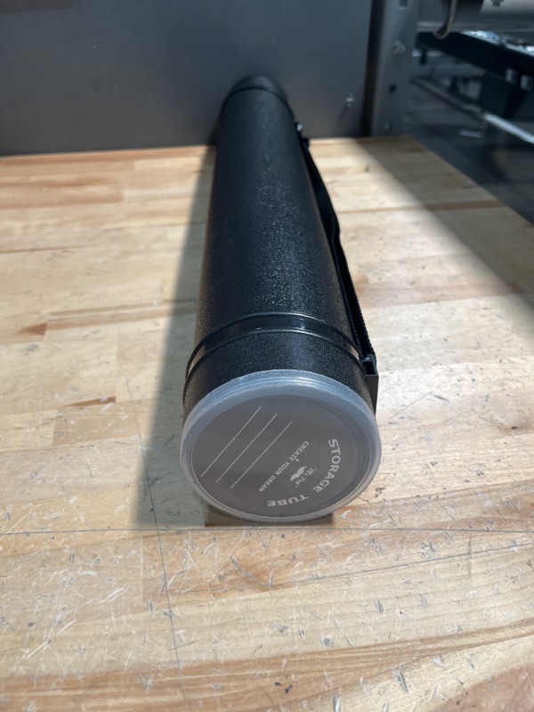 Photo 1 of 24 inches x 4 inch width storage tube, black