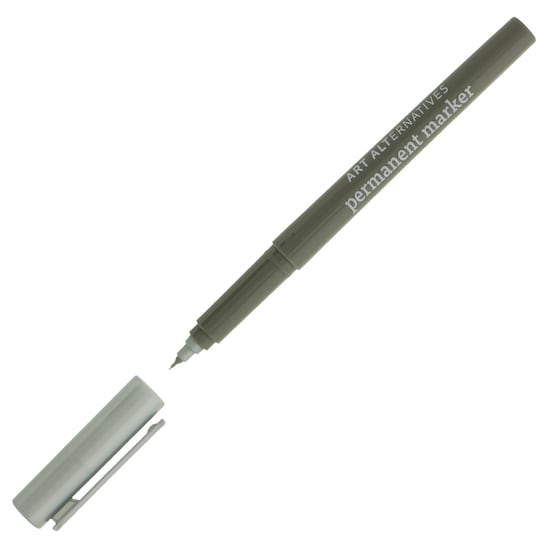 Photo 1 of 12 Pack: Art Alternatives Extra-Fine Permanent Marker in Metallic Silver | 1.2 Mm | Michaels 