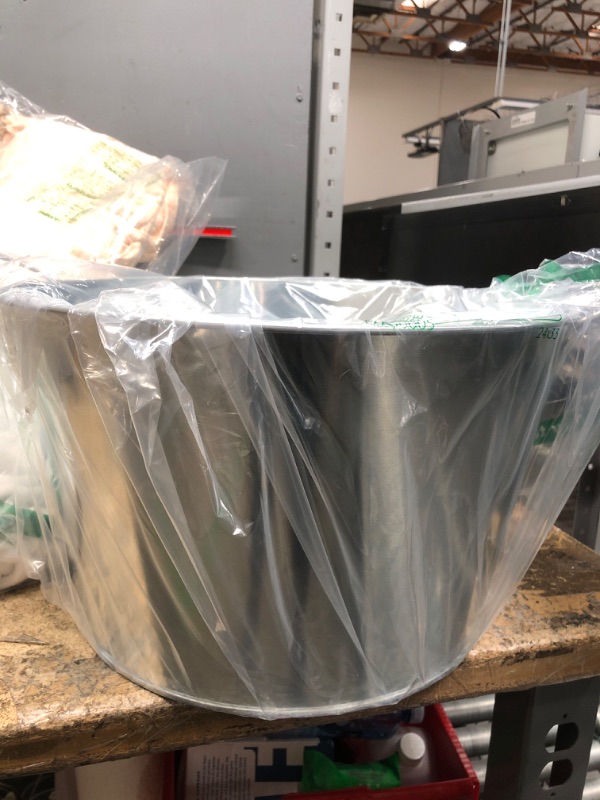 Photo 1 of ALUMINUM BUCKET WITH HANDLES 