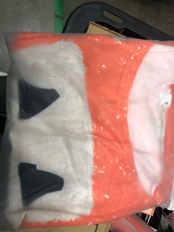Photo 1 of **ORANGE**S Valentine's Day Women Long Sleeve Off Shoulder Sweatshirt 2XL Jack O Lantern Black