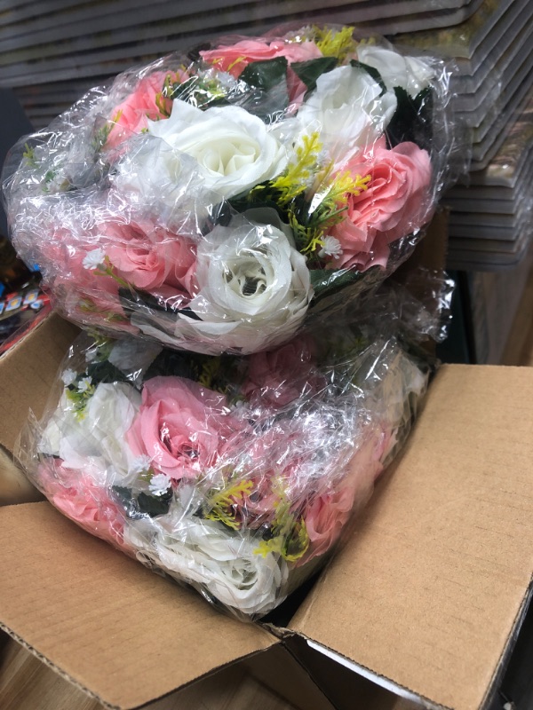 Photo 1 of  2 Pack Artificial Flowers 