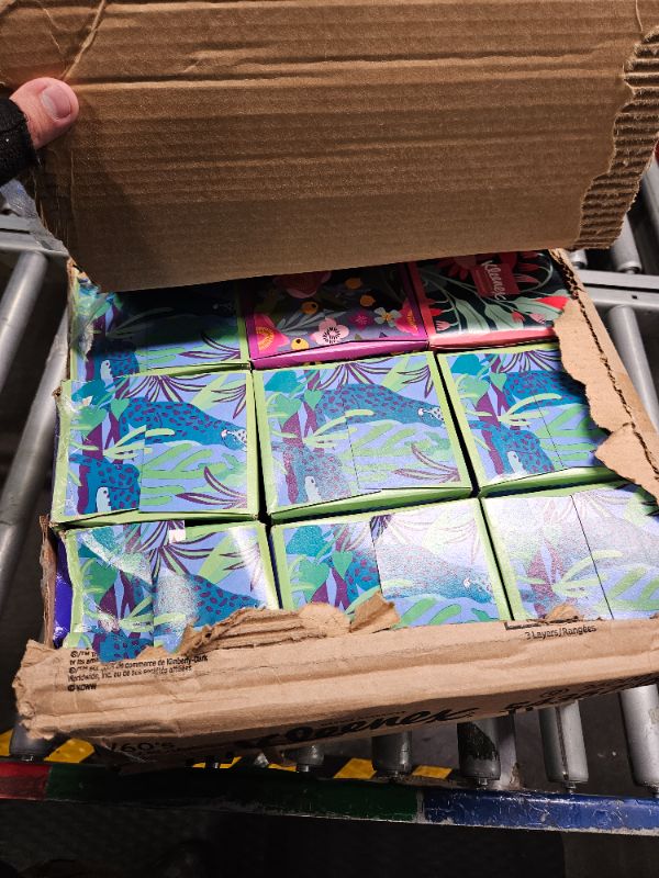 Photo 1 of **MINOR DAMAGE**Kleenex Expressions Ultra Soft Facial Tissues, Soft Facial Tissue, 18 Cube Boxes, 60 Tissues per Box, 3-Ply (1,080 Total Tissues) NEW