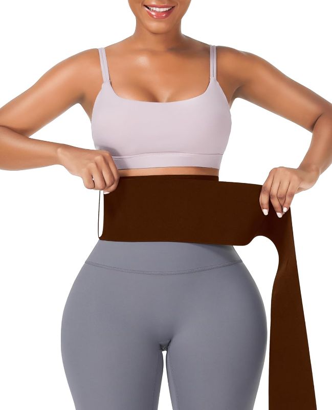 Photo 1 of FeelinGirl Waist Trainer Wrap for Women Tummy Control Waist Shaper with Loop
