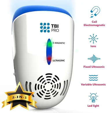 Photo 1 of *** FOR PARTS ONLY ** NO RETUNRS***
TBI Pro Ultrasonic Pest Repeller Wall Plug-in - Electromagnetic and Ionic Indoor Repellent
