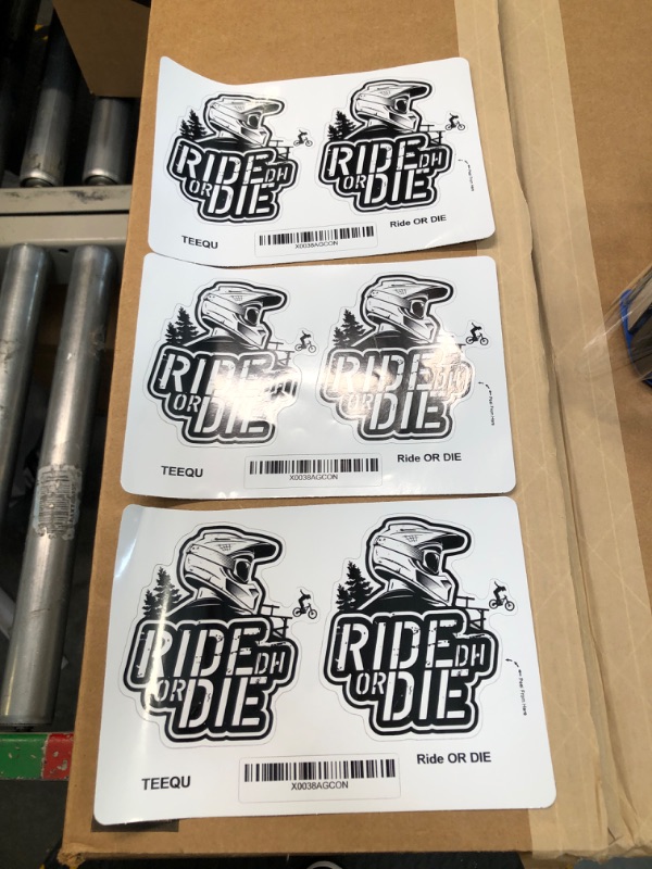 Photo 2 of (Pack of 3) Ride OR DIE Sticker Decal for Motorbikes | Bike Lover Sticker | 5 inches (D-1)