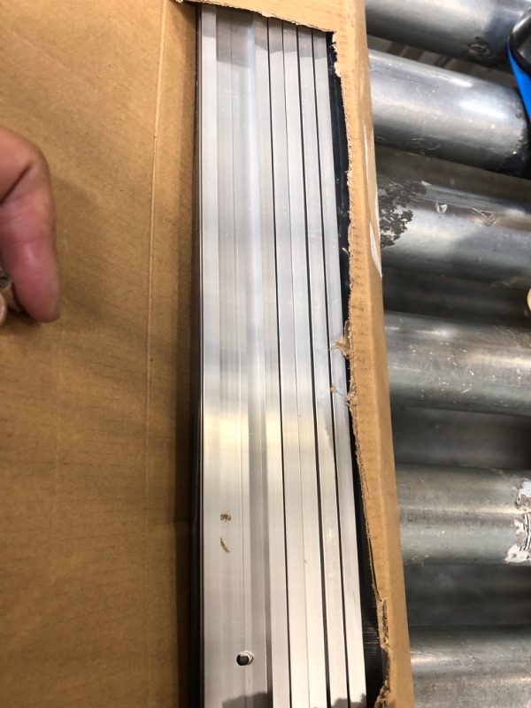 Photo 2 of Retsun 6 Sets 2.5 Inches Net Width Door Brush Sweeps Seal Garage Roll Up Door Brush Durable Easy Mounting for Exterior Doors ?2.5 Inches, 6)