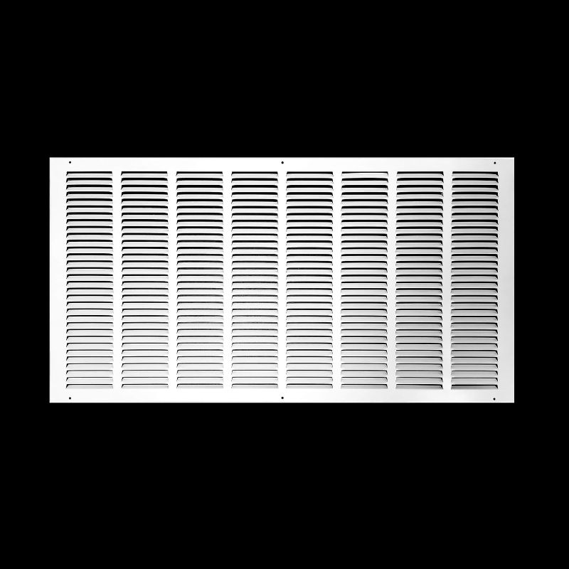 Photo 1 of 32"W x 16"H [Duct Opening Size] Steel Return Air Grille | Vent Cover Grill for Sidewall and Ceiling, White
***Stock photo is a similar item*** 