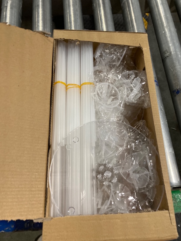 Photo 1 of 6 Sets Balloon Stand Kits, Balloon Sticks with Base for Table Centerpieces Graduation Birthday Baby Shower Gender Reveal Party Decorations
***Missing some accessories*** 