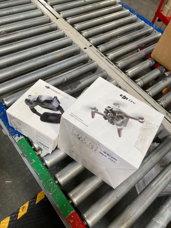 Photo 1 of DJI FPV Explorer Combo (Goggles Integra), Immersive Flight Experience, 4K/60fps Super-Wide 150° FOV, 10km HD Low-Latency Video Transmission, Emergency Brake and Hover, First-Person View Drone