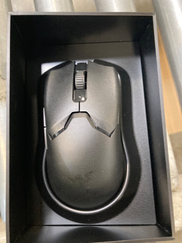 Photo 2 of Razer Viper V2 Pro HyperSpeed Wireless Gaming Mouse: 58g Ultra Lightweight - Optical Switches Gen-3-30K DPI Optical Sensor w/On-Mouse Controls - 90 Hour Battery - USB Type C Cable Included - Black