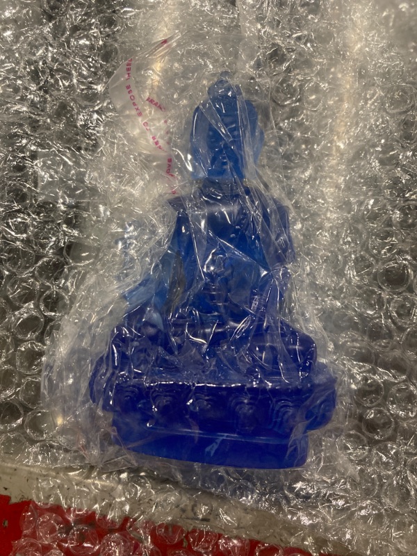 Photo 1 of 1Pcs Buddha Medicine Figure Statue Altar Buddhist Resin Fengshui