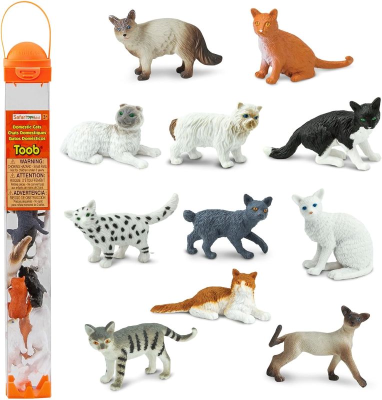 Photo 1 of Domestic Cats Toob Mini Figures Safari Ltd